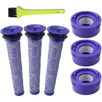 

6 Pack Vacuum Filter Replacement Kit for Dyson Dyson V8+, V8, V7 Absolute Animal Vacuums