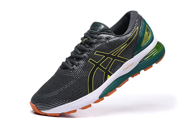 Asics- Hombre Nimbus 21 оригинальные мужские кроссовки для бега стабильность Asics мужские кроссовки дышащие спортивные Nimbus 21