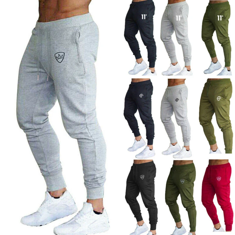mens skinny fit jogging bottoms