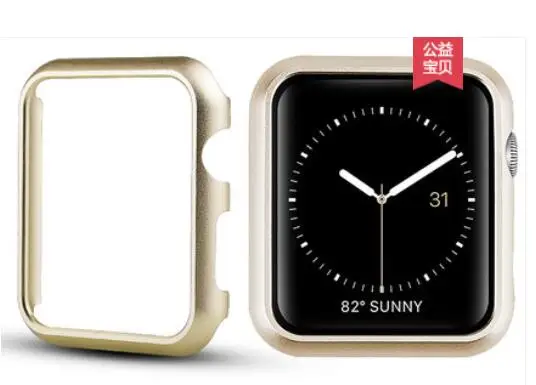 1 шт. нержавеющая стальной корпус часов для Apple Watch band 40 мм 44 мм 38 мм 42 мм для iwatch 4 3 2 1 металлический каркас защитный чехол