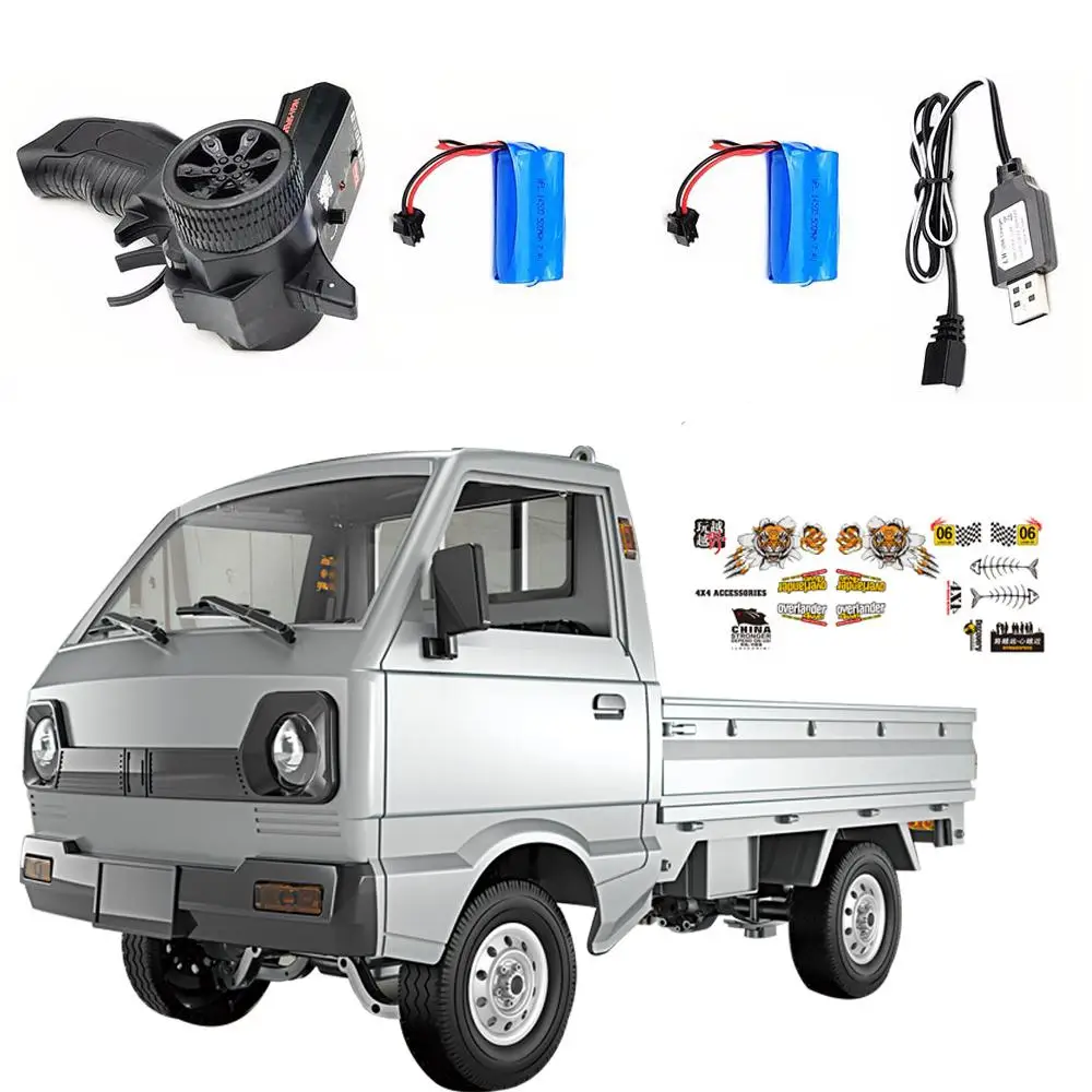 WPL D12 1/10 2.4G 2WD Truck Crawler Off Road RC Car Vehicle Models Toy remote control car rc truck kids toys boys