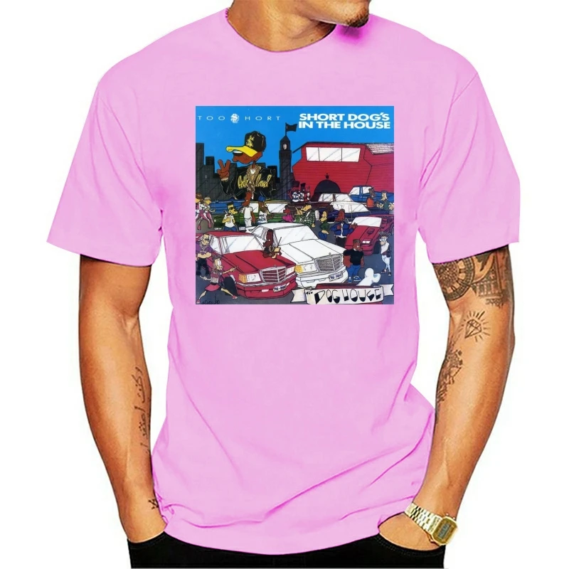 

t shirt Too $hort Hyphy Bay Area Shirt Short Dog's in the house album cover