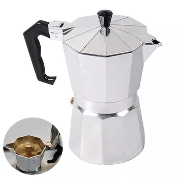 

300ml/450ml Coffee Maker Mocha Coffee Pot Moka Filter Italian Espresso Coffee Maker Percolator Tool Percolator Pot