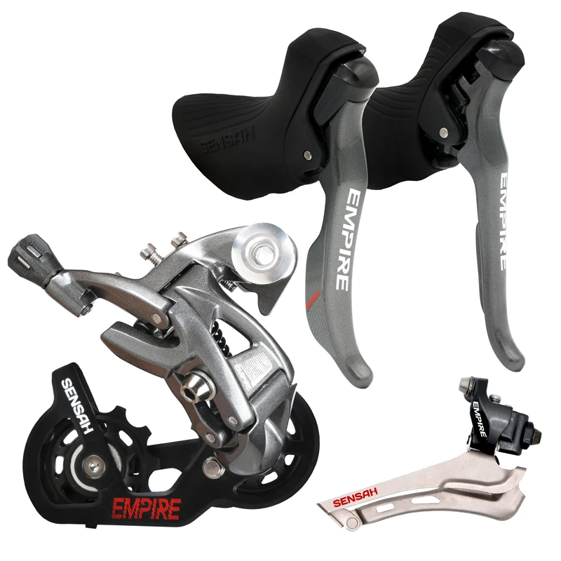 SENSAH EMPIRE groupсетевой дорожный велосипед 1x11 2x11 скоростей 11 S 22s групсет SRAM Красный FORCE