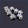 4pcs-8pcs/set New Oval 23mm 25mm ABS Nylon Single Pop Up Pulley Runner Wheel Shower Cabin Sliding Glass Door Rollers Hardware ► Photo 1/6