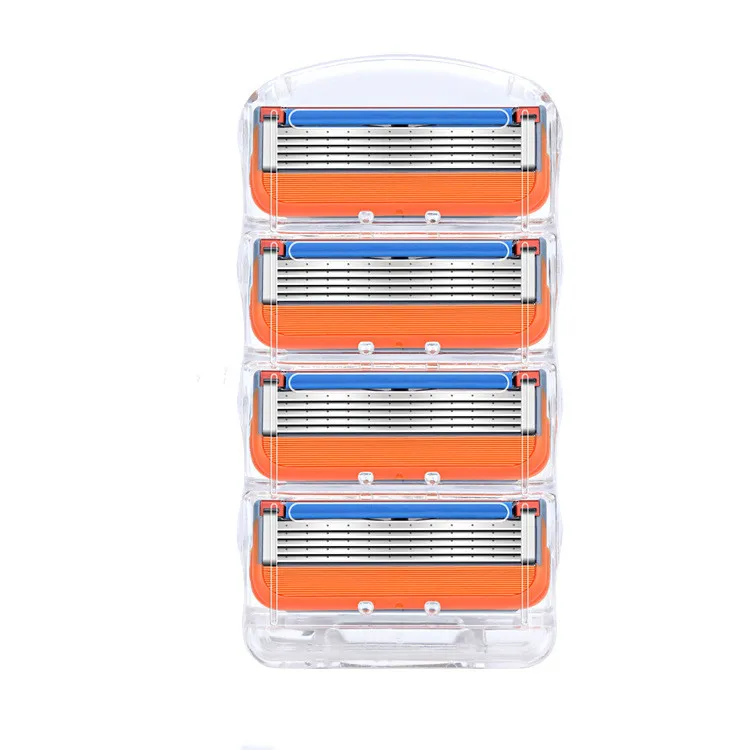 

12pcs 5 Layer Blades Shaving Razor Blades for Men Gilett Fusion Power Shaver Blades Gilletts Proglide Shaving Blades Replacem