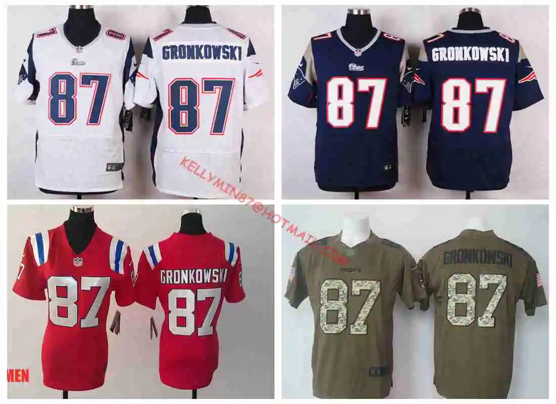 Стилизованный, Новая Англия, Rob Gronkowski для молодых детей, женщин и мужчин Джерси