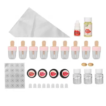 

Handmade Lip Gloss Beewax Making Material Accessory DIY Filling Mould Crafts Tool Kit Set Lip Makeup DIY Lip Gloss Set