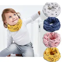 Весенне-осенний детский хлопковый шарф, зимний детский шарф Банни с героями мультфильмов, брендовые пашмины с кисточками, шарфы для студентов