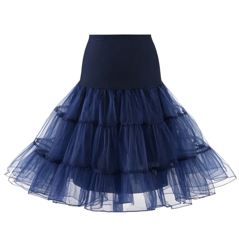 Pettiskirt Navy Женское винтажное платье с масляной росписью Звездная ночь с v-образным вырезом и рукавом три четверти, вечерние платья OL, сексуальное платье Хепберн, Vestidos - Цвет: Pettiskirt Navy
