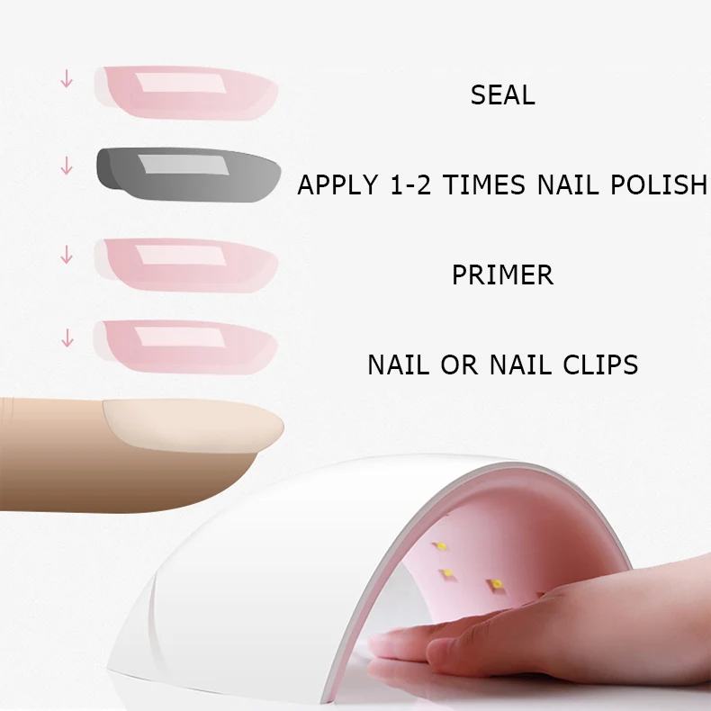 Нюдовый лак для Ногтей Стойкий отмачиваемый Гель УФ светодиодный Лампа ногтей