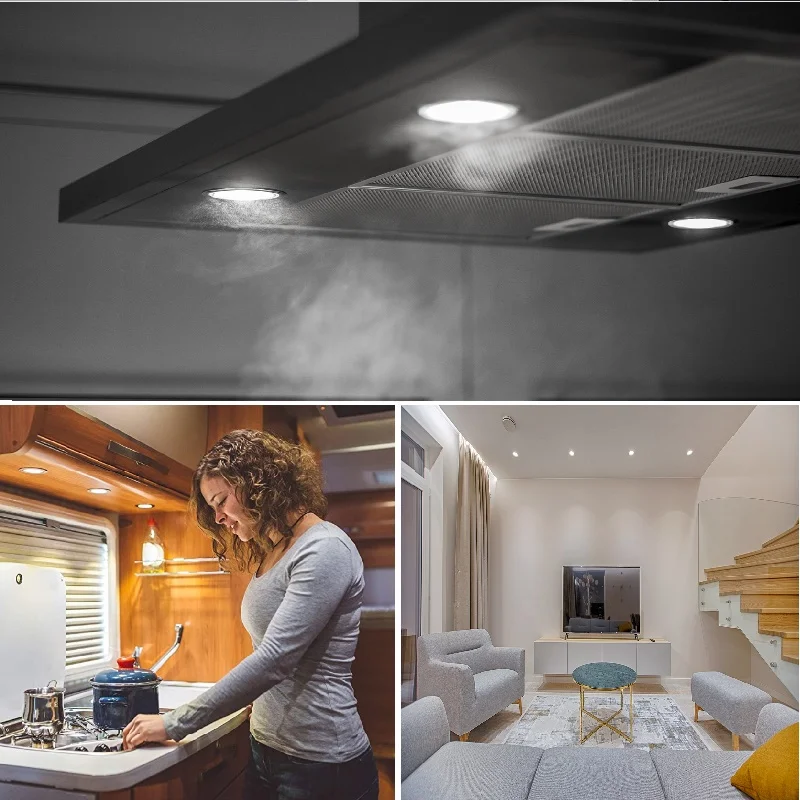 LED Spotlight etrnLED 12V 24V Mini LED Spotlight 3W Round Ultra Slim Dimmable Indoor Recessed Ceiling Downlight Cabinet Showcase Boat RGBW led downlight led spotlight