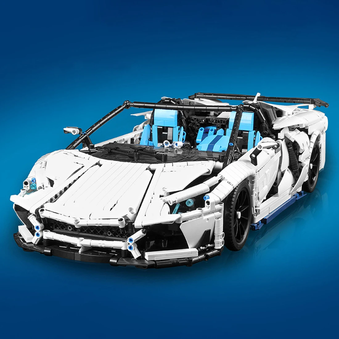 3700 шт, 1:8, статическая версия, ограниченная серия, спортивный автомобиль, строительный блок, модель, сделай сам, строительная модель, для детей, для мужчин, подарки