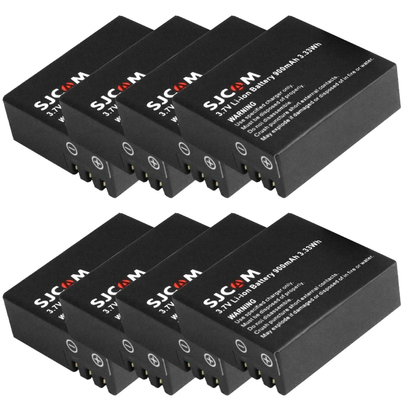 For SJCAM batery SJ 4000 5000 SJ7000 SJ4000 SJ5000 SJ6000 - SJ9000 M10 EKEN 4K H8 H9 GIT-LB101 Camera battery | Электроника