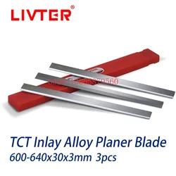 Lame de raboteuse en carbure de verre, couteau de coupe TCT pour Machine à travailler le bois, longueur 600mm 610mm 630mm 640mm largeur 30mm, offre spéciale 