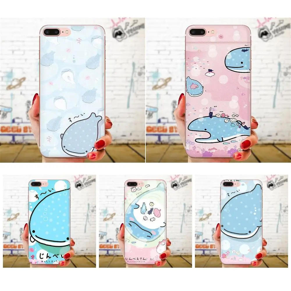 Мягкий чехол для мобильного телефона Kawaii Whale Shark Huawei Honor 4C 5A 5C 5X 6 6A 6X 7 7A 7C 7X 8 8C 8S 9 10 10i