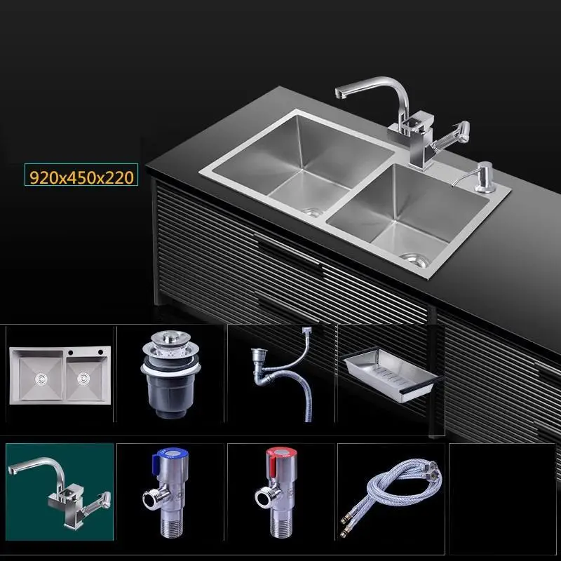 Version R Escurridor Portable Inox Evier Acero Inoxidable Cuba Afwasbak Kitchen Pia Cozinha De Cocina Fregadero Lavabo Vegetable Wash Sink - Цвет: Version R