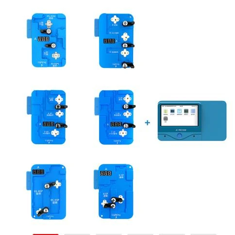 FullSet JC PRO1000S для iPhone 6/6 S/6 S plus/6SP/7/7 P/8/8 P/X/XS/XR/XS Max Baseband микросхема программист чипов материнских плат Чтение/ напишите ремонт - Цвет: FullSet