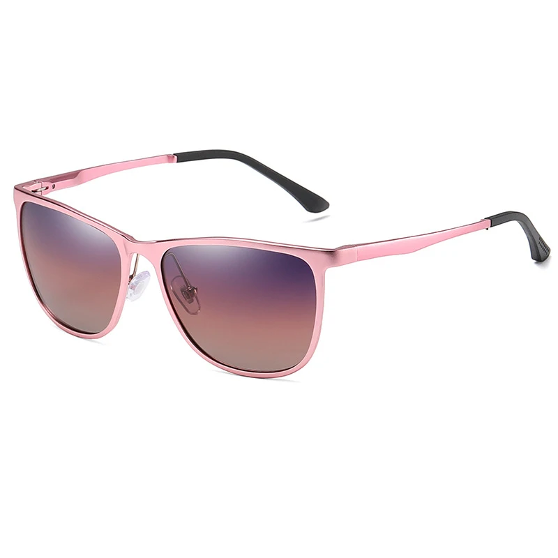 5 sunglasses Высококачественные мужские поляризованные солнцезащитные очки с алюминиевой оправой, брендовые дизайнерские Серебристые зеркальные крутые черные солнцезащитные очки для вождения UV400 - Цвет линз: 5 sunglasses