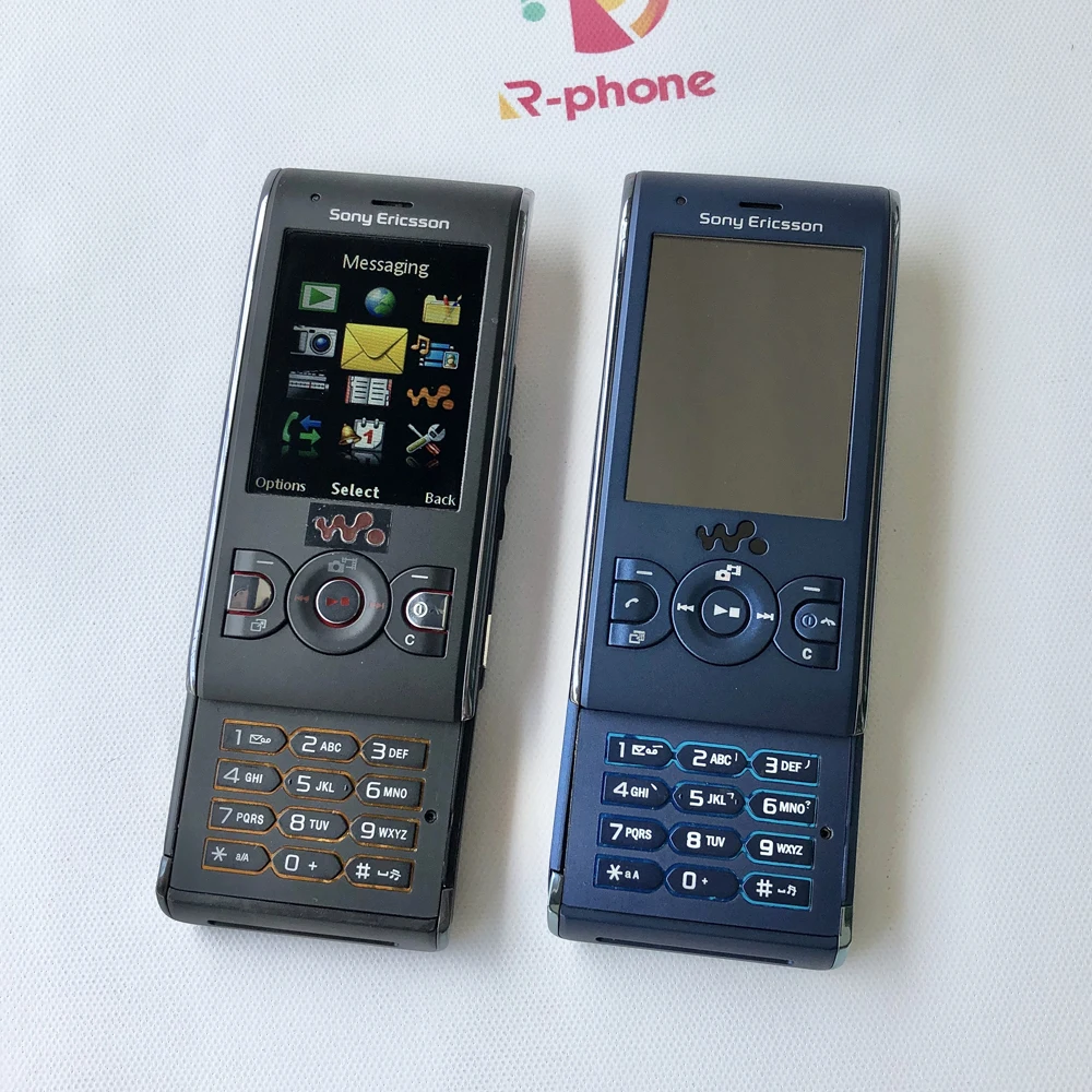 Оригинальный разблокированный мобильный телефон Sony Ericsson W595 Восстановленный