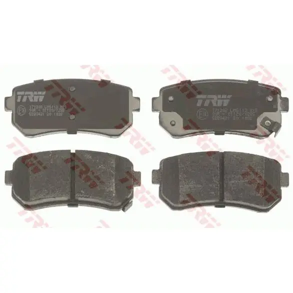 Колодки тормозные KIA CEED/RIO/SPORTAGE/HYUNDAI ACCENT/i20/i30/i