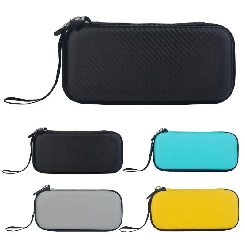 

Storage Box Carry Case Organizer w/Card Slot Fit for Nintend Switch Lite Mini with Grass Mat Texture High-end Fashion