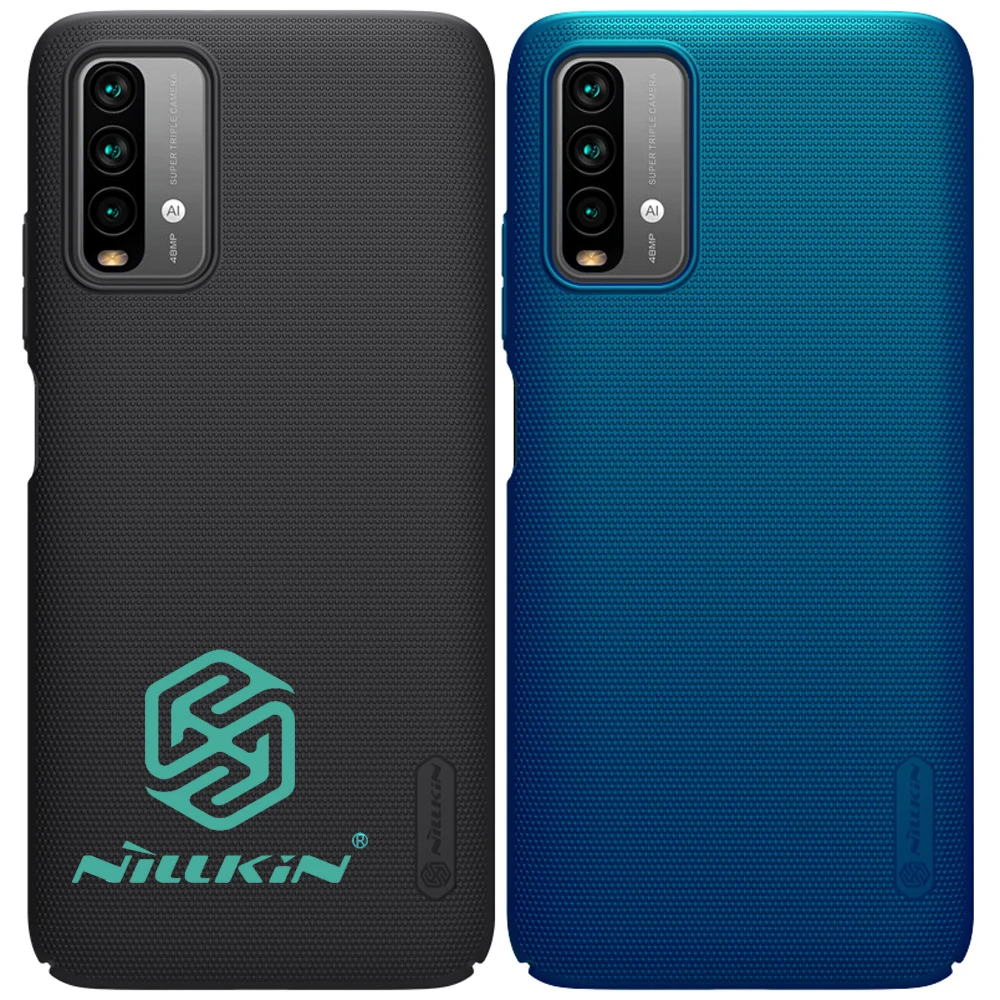 Nillkin Case For Xiaomi Redmi 9T Frosted Shield Hard Plastic Matte Back Cover Shell xiaomi leather case