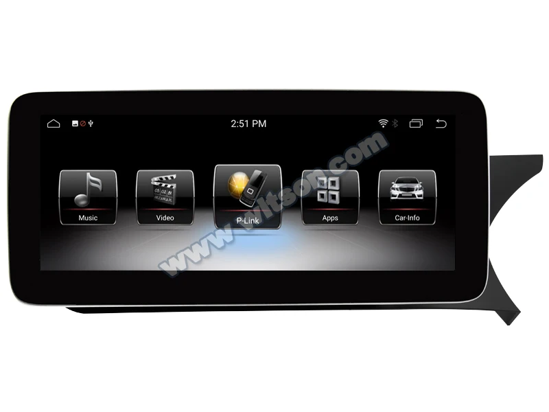 10,2" Android 9,0 Pie OS автомобильный мультимедийный gps для Mercedes-Benz c-класс W204/S204 2010-2013(NTG 4,0) с поддержкой функции ADAS
