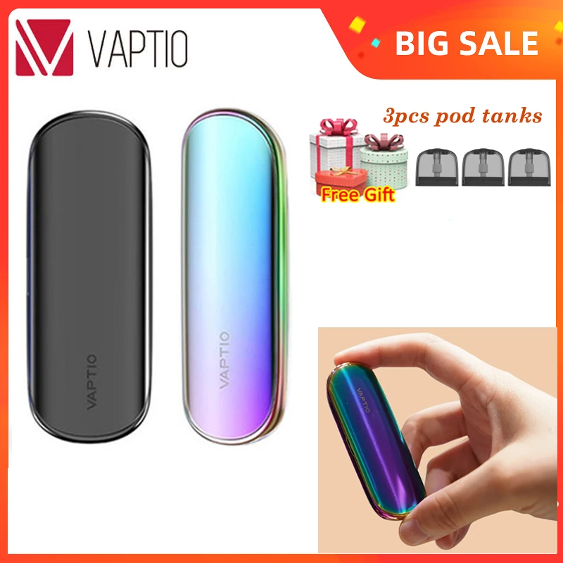 Подарочный набор Vaptio оригинальный гладкий 13 Вт Pod система 400 мАч емкость батареи 1