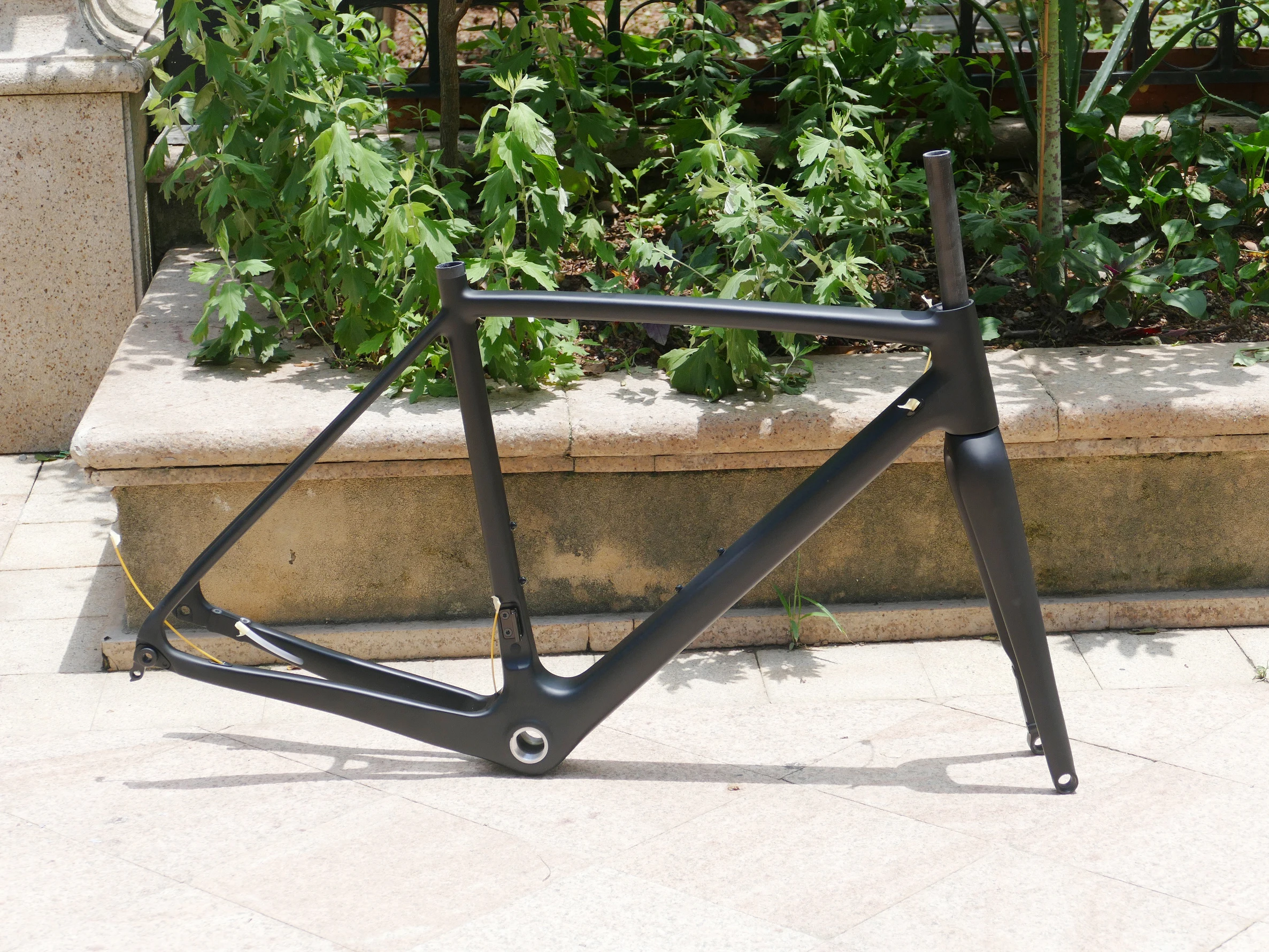 FR608 полностью углеродный UD Matt для велокросса шоссейный велосипед Cyclo Cross Frame Thru Axle
