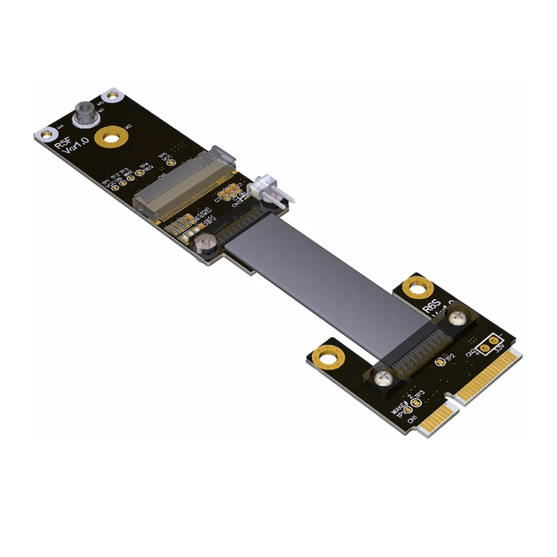 ADT Link M.2 key A.E. Карта Wi Fi на mini PCIe (мини карта) удлинитель для слота mpcie адаптер