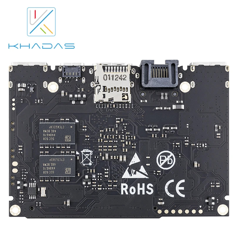 Khadas VIM1 базовый четырехъядерный ARM макетная плата с Amlogic S905X открытым исходным