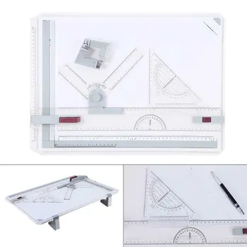 

Professional A3 Drawing Table Technical Board with Drawing Head Machine QJS Shop