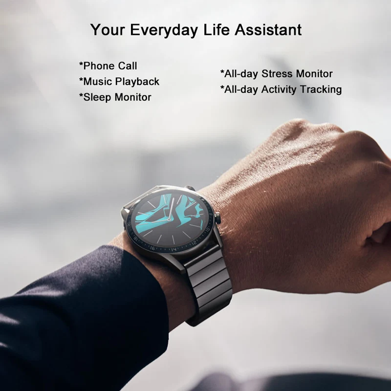  Huawei Watch GT 2 GT2 Smart watch blood oxygen tracker spo2 Bluetooth Smartwatch 5.1Phone Call Hear - 4000382114256