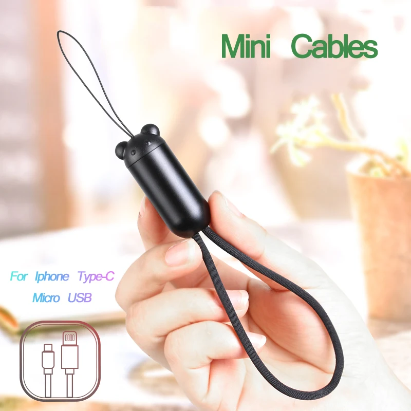 

Portable Fast Charging Data Cable USB Cable For iPhone X XS XR XSM 11 Pro Max X 8 7 For Xiaomi Mobile Phone Charger Cord Data