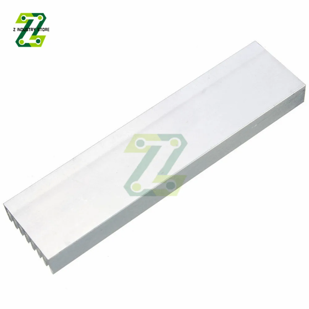 100x25x10mm Radiator Aluminum Heatsink Extruded Heat Sink for LED Electronic Heat Dissipation Cooling Cooler aluminum heat sink