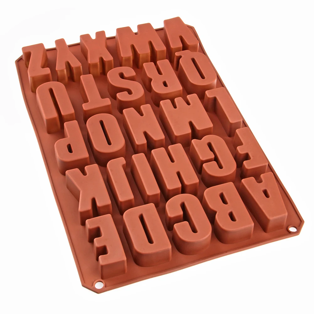 

2018 New 1Pc Large Molds Numbers Letters Silicone Mold 3D Fondant Mold Cakes Decorating Tools DIY Kitchen Bakeware