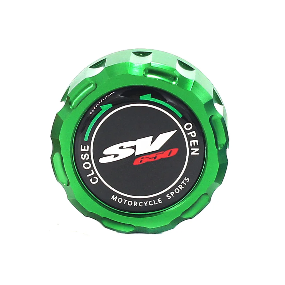 ЧПУ мотоцикл задний тормоз бачок Кепки Крышка для Suzuki SV 650 SV 650 S SV650X SV650S Катана 1999-2009 2005 2006
