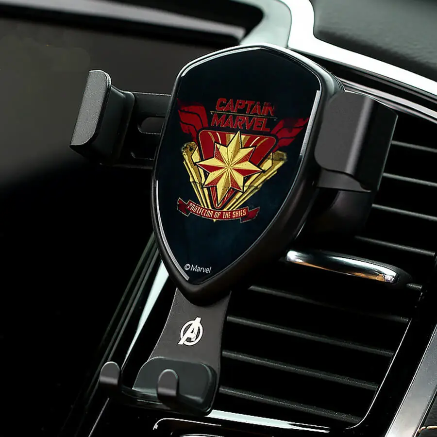 VOIM модная Автомобильная Подставка для GPS подставка для смартфона для телефона в Автомобиле вентиляционное крепление подставка без магнитных держатели мобильного телефона для Marvel