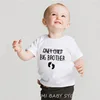 Only Child Big Brother/Sister To Be Pregnancy Announcement Tshirt Kids Funny Short Sleeve T-shirt Children Toddler Casual Tees ► Photo 2/6