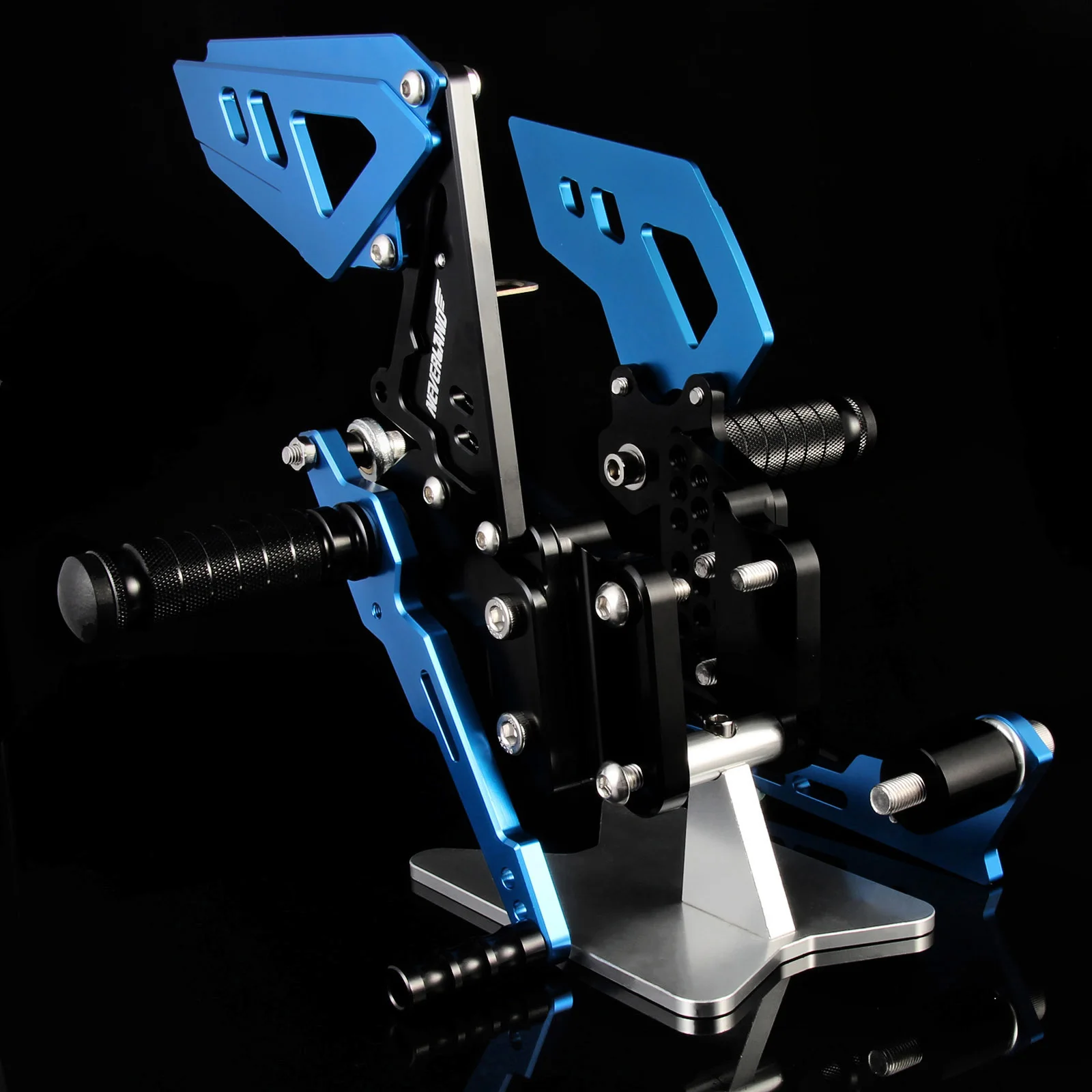 Аксессуары для подножки Запчасти мото наборы Rearset подножки мотоцикла CNC задняя Регулируемая опора для ног для пассажира задняя