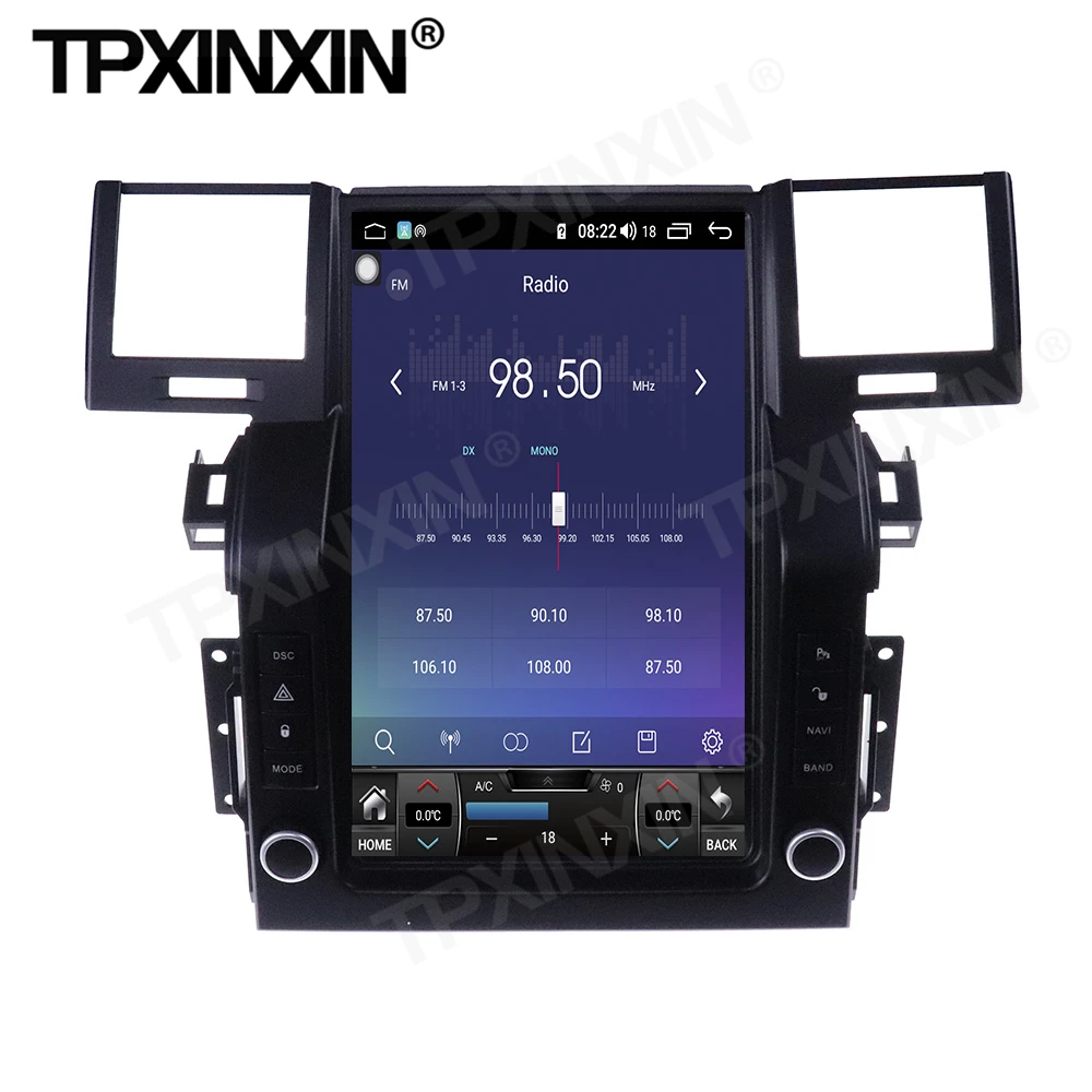128G Tesla Carplay Android Radio 2 Din Stereo Receiver For Land Rover Range Rover Sport 2005 2006 2007 2008 2009 GPS Audio Unit