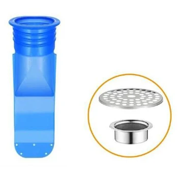

Newly Sewer Smell Removal Sealing Ring Set Silicone Core Sewer Pipe Seal Ring Bathroom Washing Machine Tool TE889