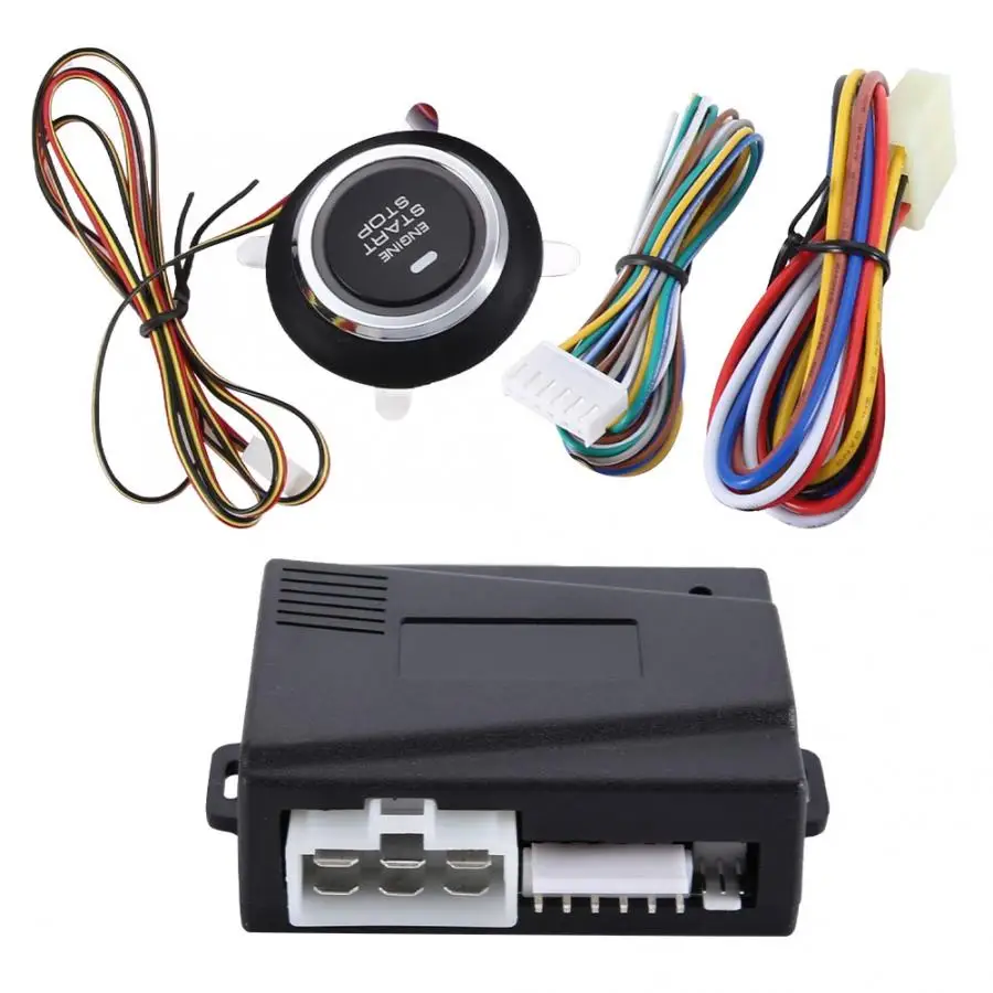 

12V Car One-key Start Modification System Remote Preheating and Refrigeration Alarm Security System Car Accessories Universal