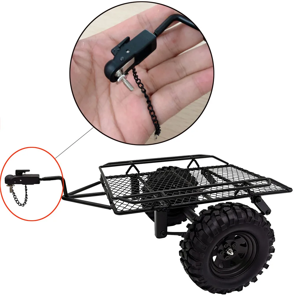 

Metal Simulation DIY Trailer Bucket For 1/10 Axial SCX10 TRX4 RC Car Y828
