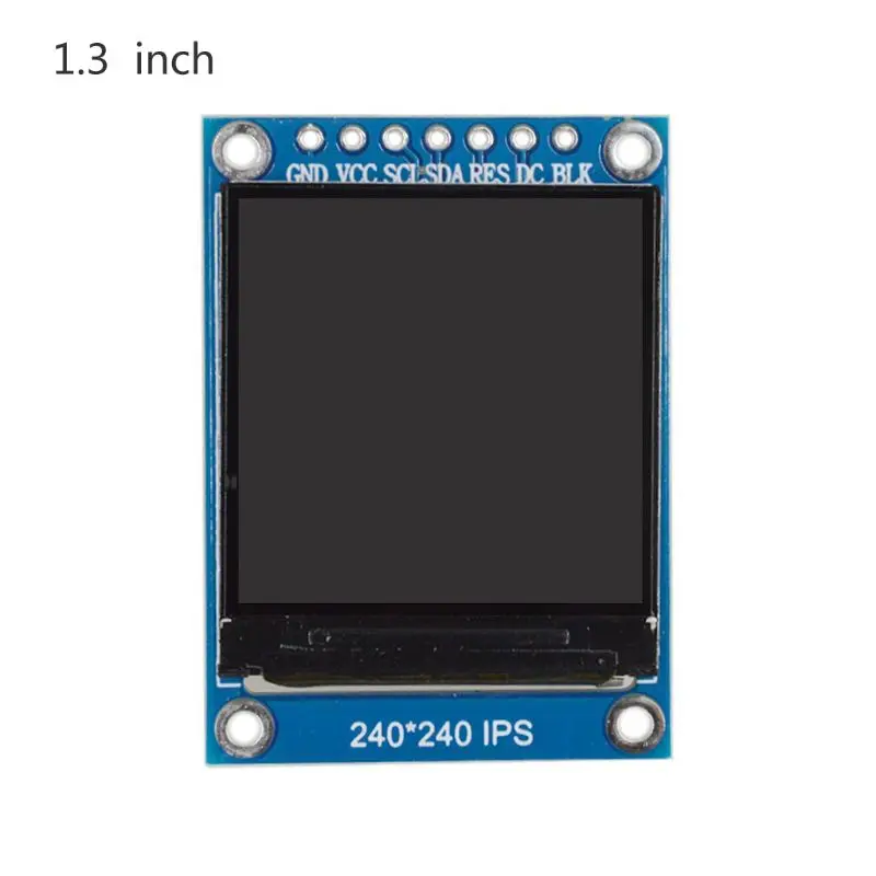TFT дисплей 0,96 1,3 1,44 1,8 дюймов ips 7P SPI HD 65K полноцветный ЖК-модуль ST7735/ST7789 Привод IC 80*160 240*240(не OLED