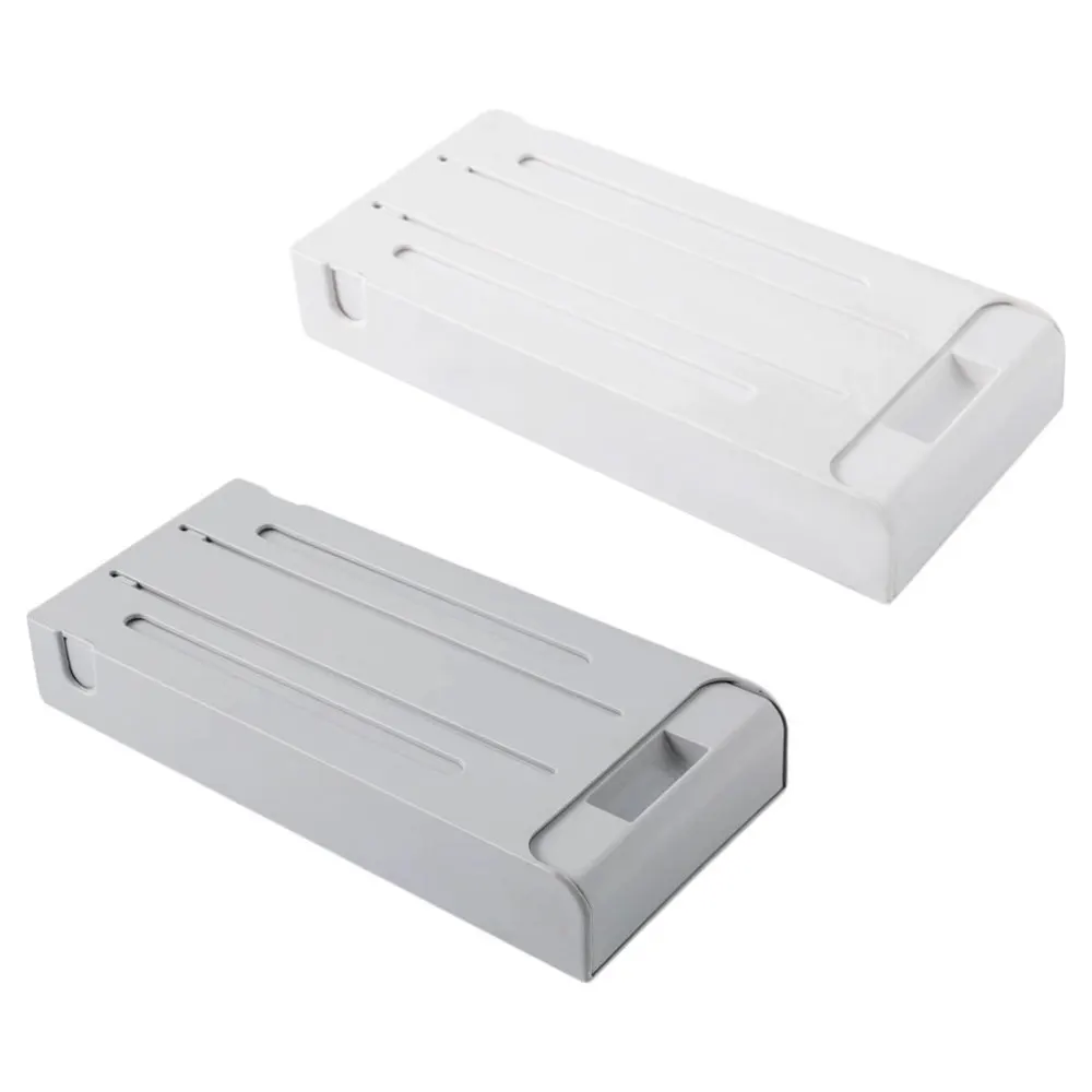 

2pcs Storage Box Household Storage Drawer Pen Container for Desktop Office