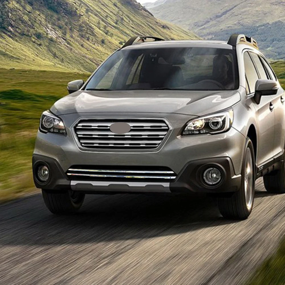 Carманго для Subaru Outback- автомобильный Стайлинг передняя капот средняя сетка бампер решетка Стикеры для обклейки автомобиля внешние аксессуары