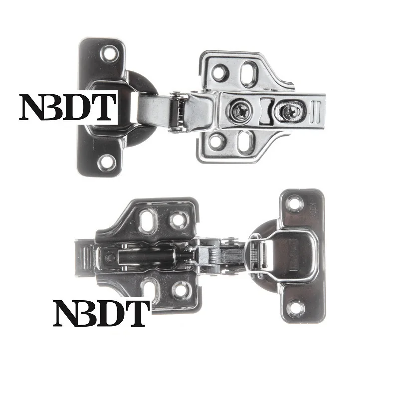

8Pcs 304 Stainless Steel Hydraulic Soft Close Cabinet Hinge DTC Dia.35mm Cup