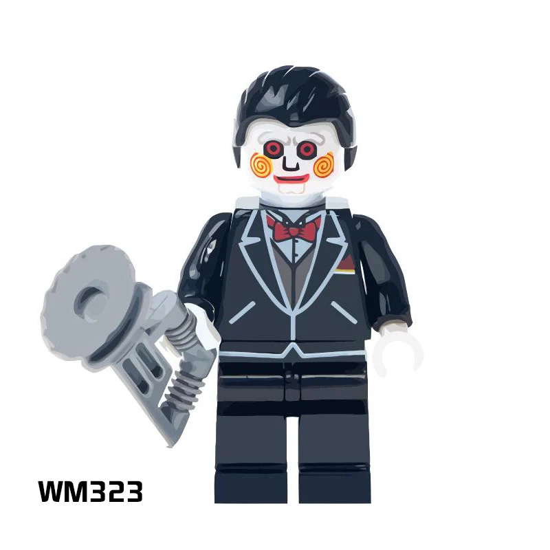 

Single Sale Bricks WM323 The Horror Theme Movie Billy Building Blocks Gift Toys for Children